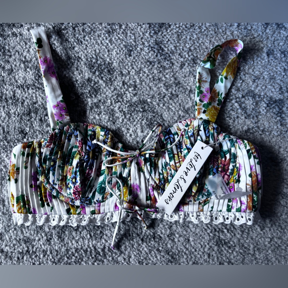 NWT For Love and Lemons Rosalyn skirt set Size: Medium - Picture 7 of 10